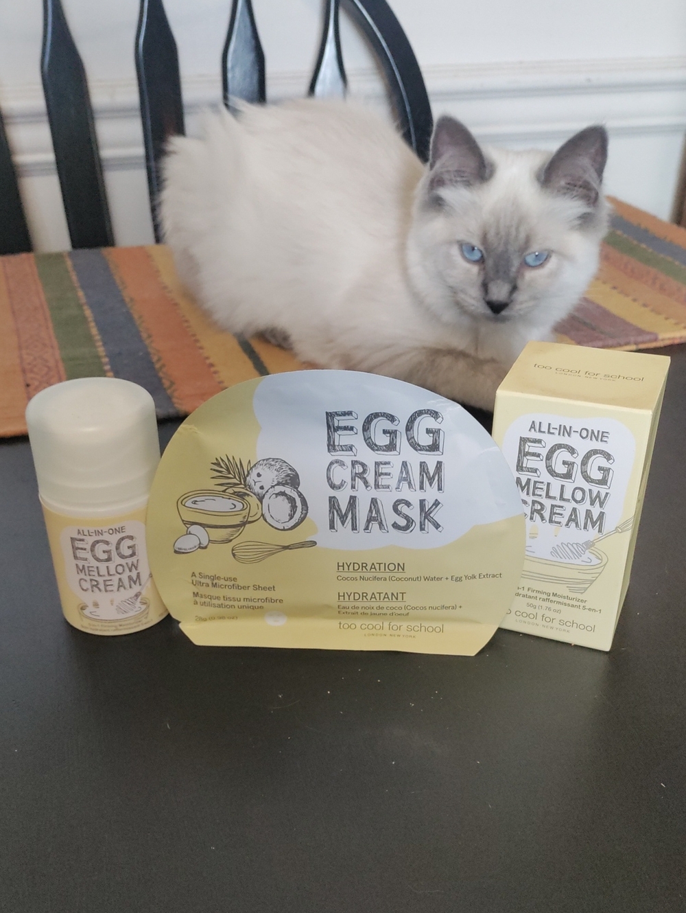 Egg Cream Mask & Mellow Cream Hydration Set Of 3